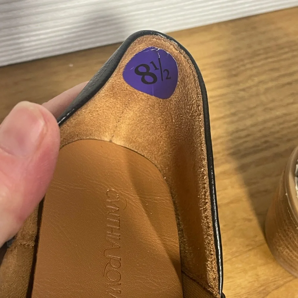 NEW Cynthia Rowley Black Ankle Boots - Picture 7 of 12